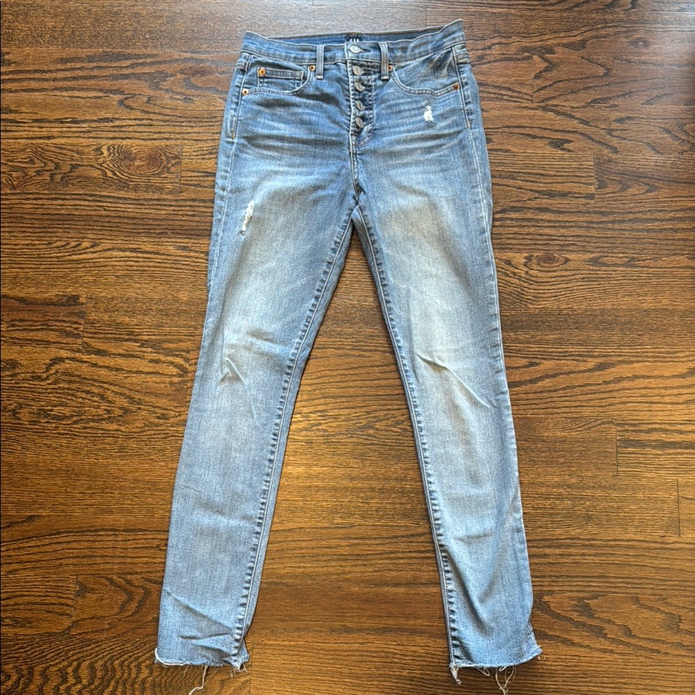 GAP Blue Skinny Jeans size 27